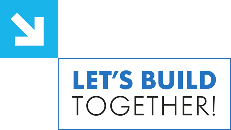 Logo let's build together